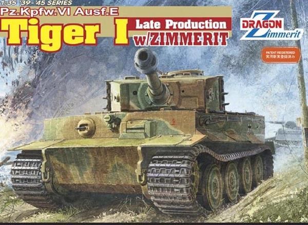 1:35 Tiger I Late w/Zimmerit