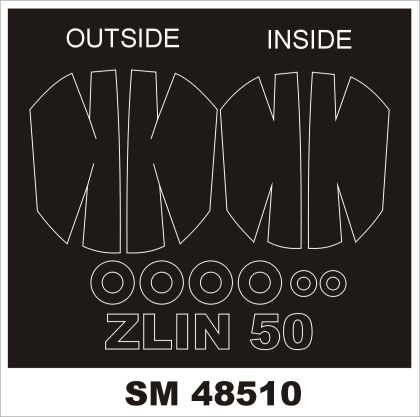 1:48 ZLIN Z-50L (outside, inside)