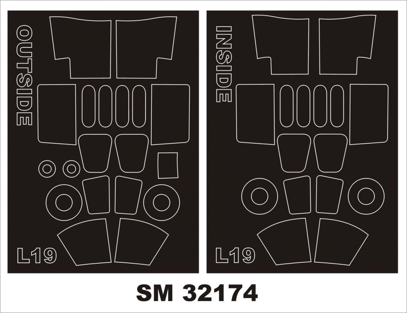 1:32 Cessna L-19/O-1 Bird Dog (outside-inside)