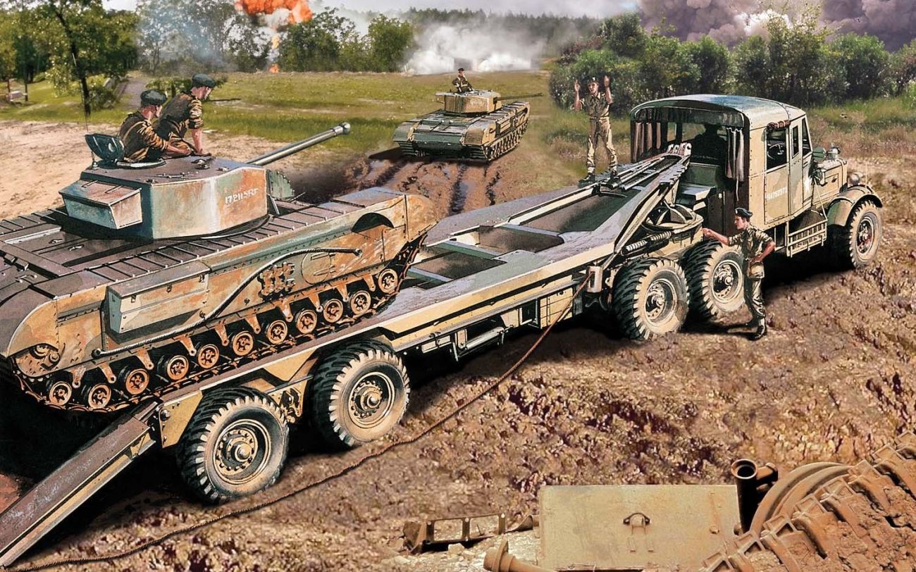 1:76 Scammel Tank Transporter