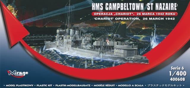1:400 HMS Campbeltown St Nazaire