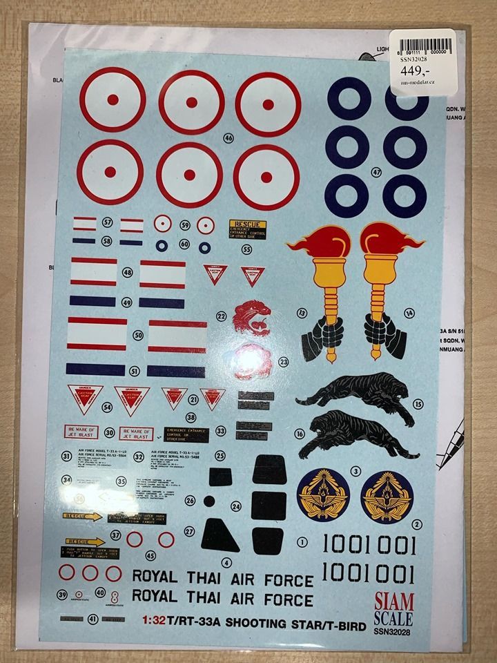 1:32 Lockheed T33 T-bird (RTAF)