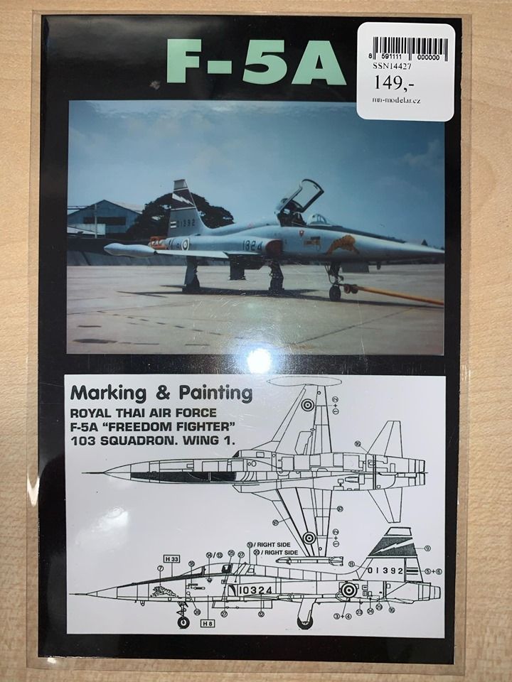 1:144 F5A Freedom Fighter (RThai AF)