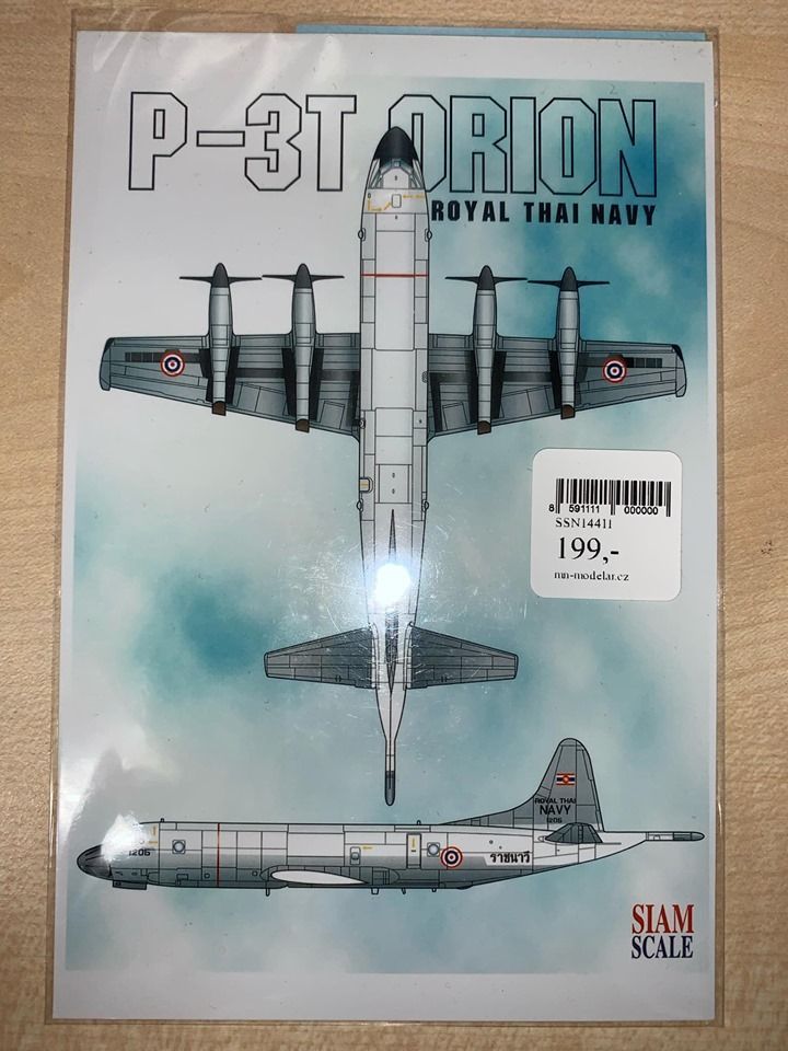 1:144 Lockheed P-3T Orion: Royal Thai Navy