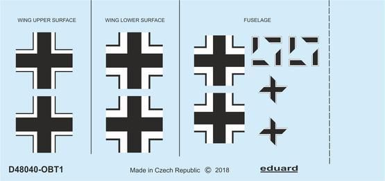 1:48 Focke-Wulf Fw-190A-2 national insignia