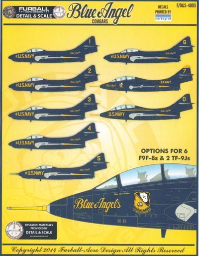 1:48 Blue Angel Cougars