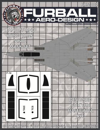 1:48 Grumman F-14A/F-14B/F-14D Tomcat (designed to be used with Hasegawa kits)