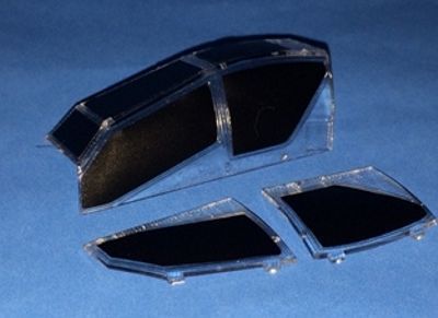 1:48 Westland/Boeing AH-64D Canopy & Wheel Hubs masks (Hasegawa)