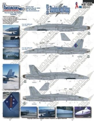 1:32 Marine Hornets of Operation Iraqi Freedom F/A-18C/D Thunderbolts and vikings
