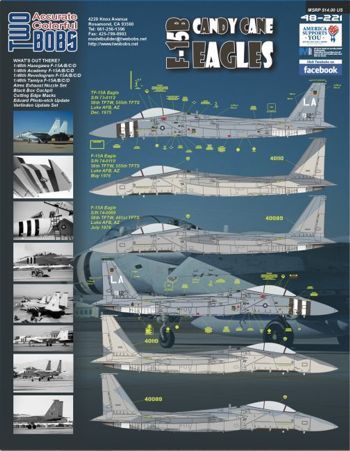 1:48 McDonnell F-15B Candy Cane Eagles Part 2
