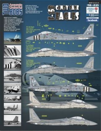 1:48 McDonnell F-15B Candy Cane Eagles Part 2