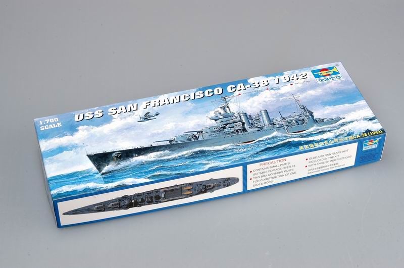 1:700 USS San Francisco CA-38 (1942)
