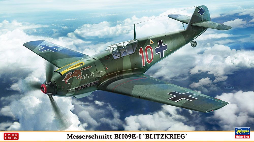 1:48 Messerschmitt Bf109E-1 “BLITZKRIEG”