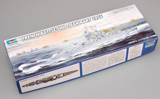 1:700 French Battleship Jean Bart 1955