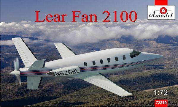 1:72 Lear fan 2100