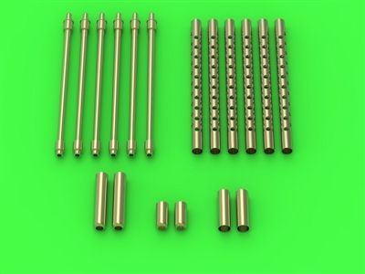 1:24 F6F-5 Hellcat - late armament (covered .50 cal Browning barrels)