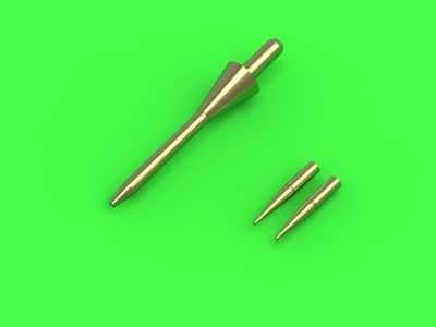 1:48 Alpha Jet A Pitot Tube & Angle of Attack Probes