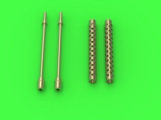 1:72 Browning M1919 .30 cal machine gun barrels (2pcs)