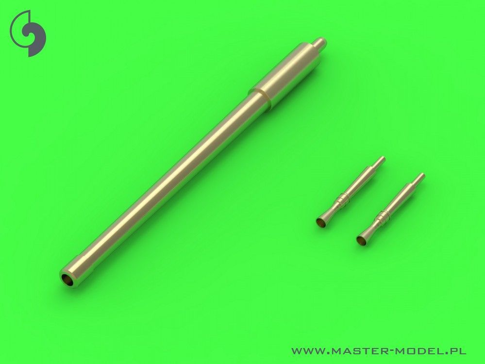 1:72 British QF 2-pdr (40mm) - version Mk.X (step in barrel) + Besa MG tips