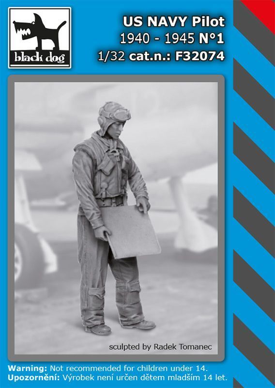 1:32 US NAVY pilot 1940-45 N°1