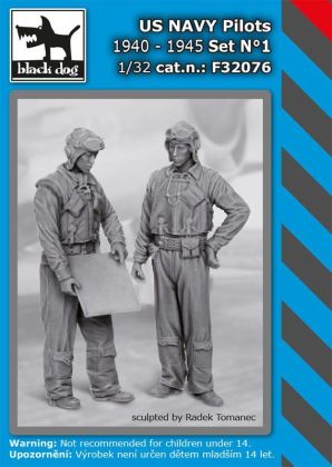 1:32 US NAVY pilots 1940-45 set N°1