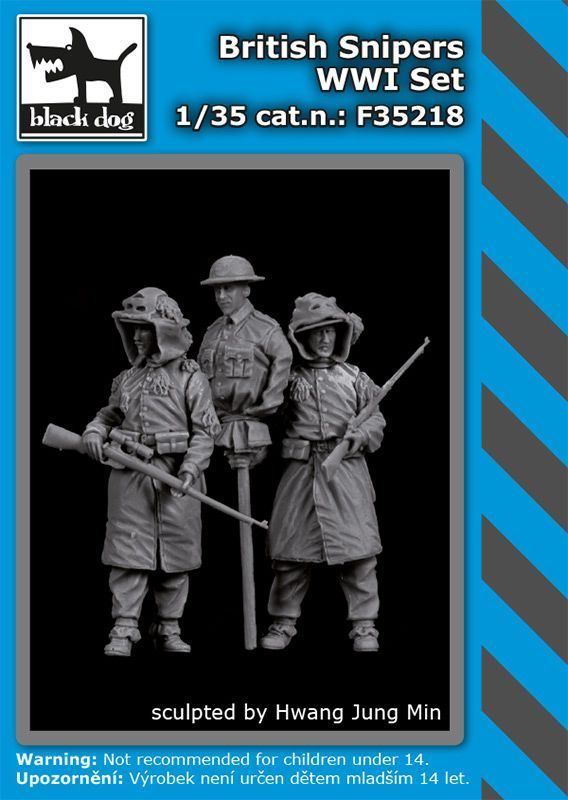 1:35 British snipers WW I set