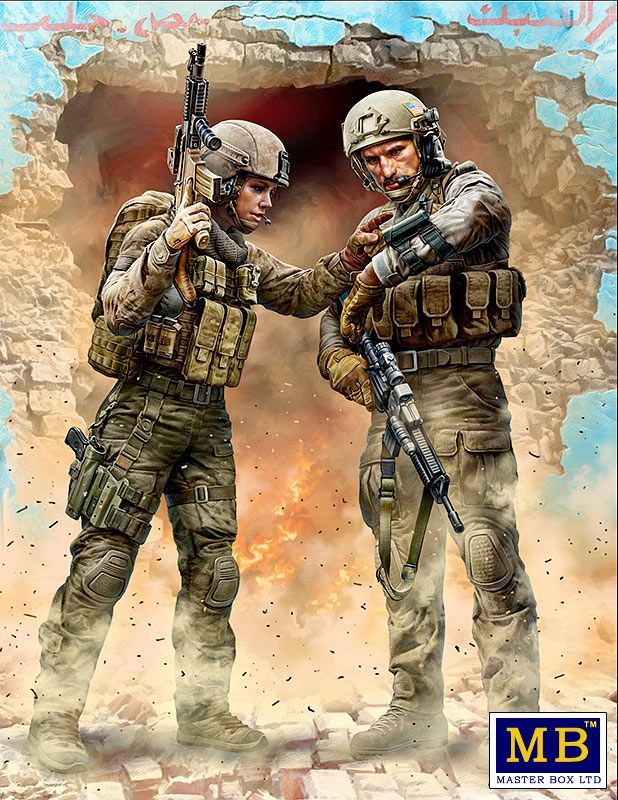 1:24 Modern War Series, kit No. 1. Our route has been changed!