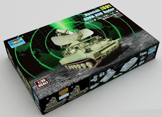 1:35 Russian 1S91 SURN KUB Radar