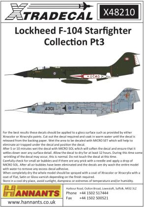 1:48 Lockheed F-104 Starfighter Collection Part 3