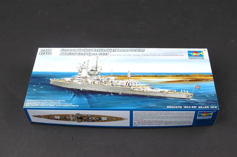 1:700 German Pocket Battleship Admiral Graf Spee 1937