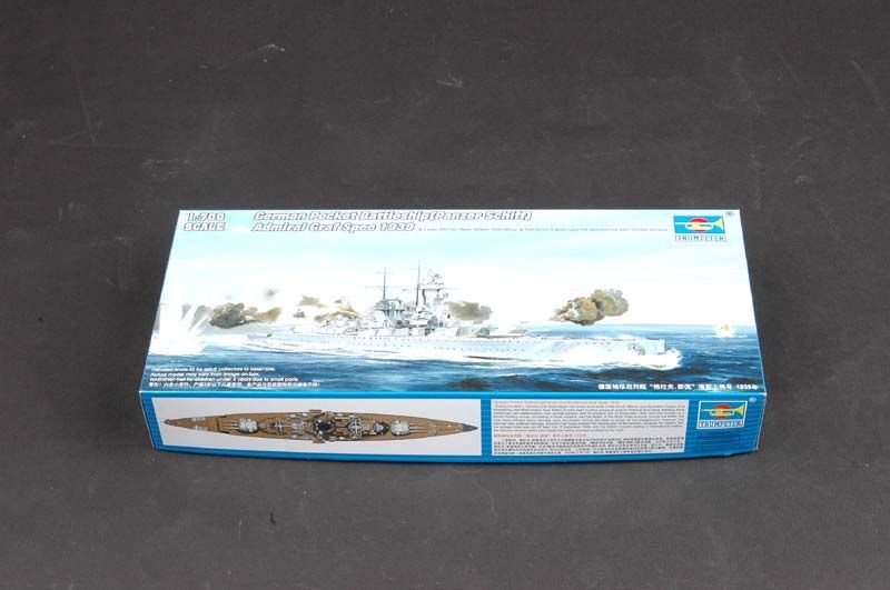 1:700 German Pocket Battleship Admiral Graf Spee 1939
