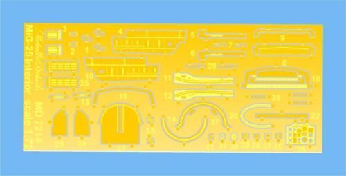 1:72 MiG-25. Interior