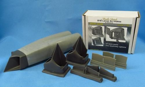 1:48 B-1B Lancer. Air intakes
