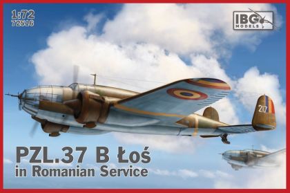 1:72 PZL.37 Los B II in Romanian Service