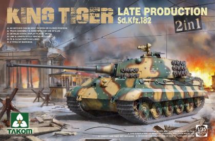 1:35 Sd.Kfz.182 King Tiger Late Production 2 in 1 (without interior)