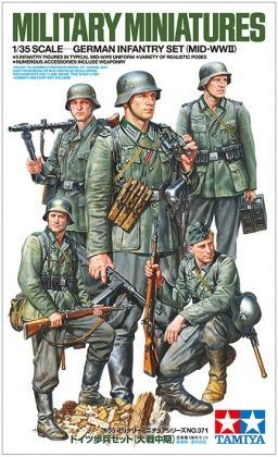 1:35 German Infantry Set (5 Crew)