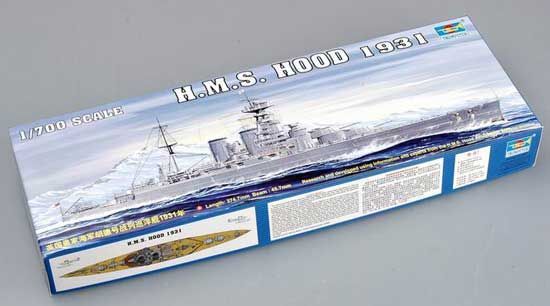 1:700 HMS HOOD 1931