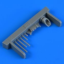 1:48 P-38F/G Lightning gun barrels - type A