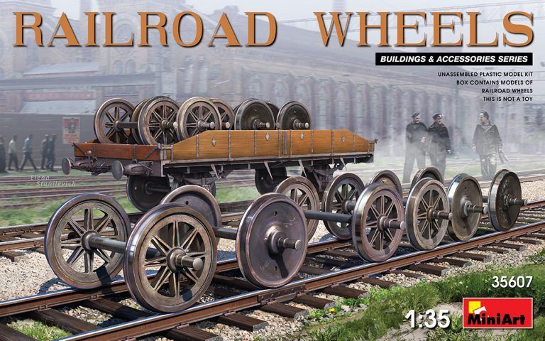 1:35 RAILROAD WHEELS