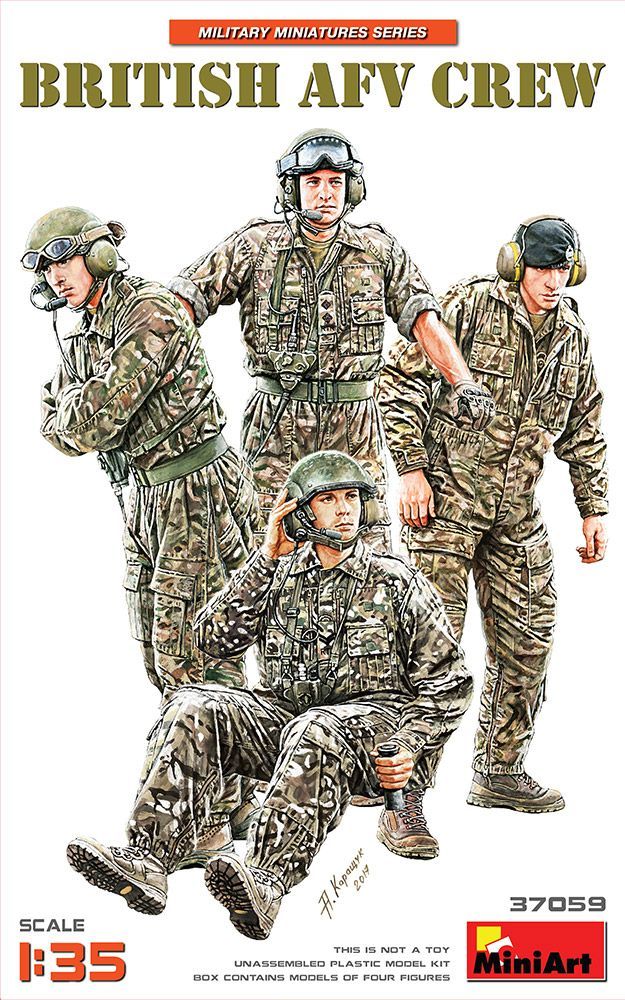 1:35 BRITISH AFV CREW