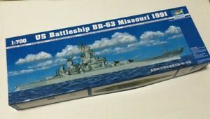 1:700 US Battleship BB-63 Missouri 1991