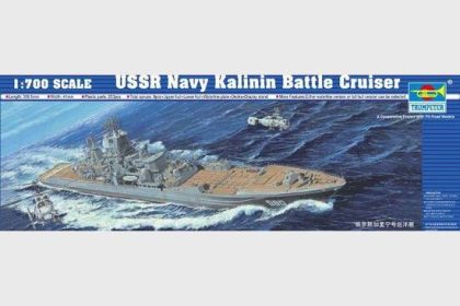 1:700 USSR Navy Kalinin Battle Cruiser
