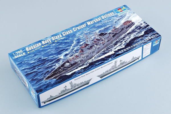 1:700 Russian Navy Slava Class Cruiser Marshal Ustinov