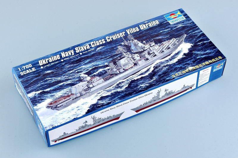 1:700 Ukraine Navy Slava Class Cruiser Vilna Ukraina