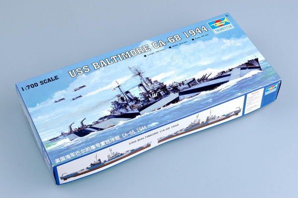 1:700 USS BALTIMORE CA-68 1944