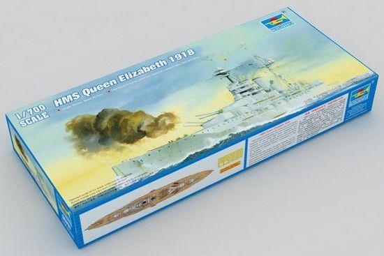 1:700 HMS Queen Elizabeth 1918