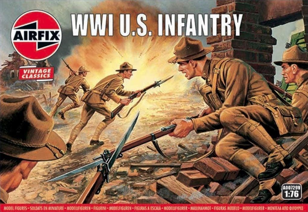 1:76 WWI U.S.Infantry