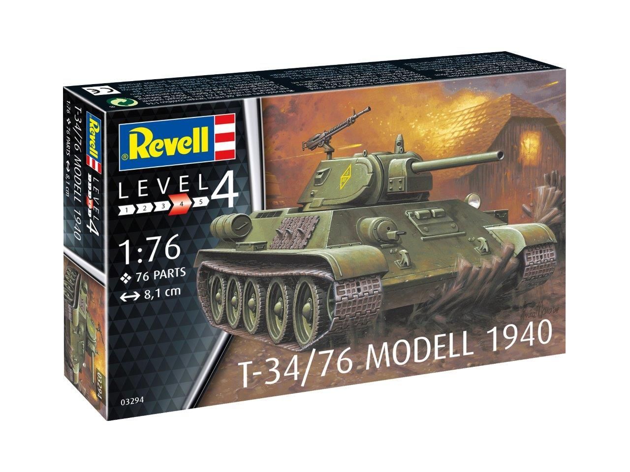 1:76 Soviet T-34/76 Model 1940