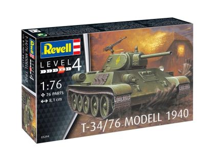 1:76 Soviet T-34/76 Model 1940
