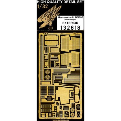 1:32 Messerschmitt Bf 109E - EXTERIOR - HGW/Dragon